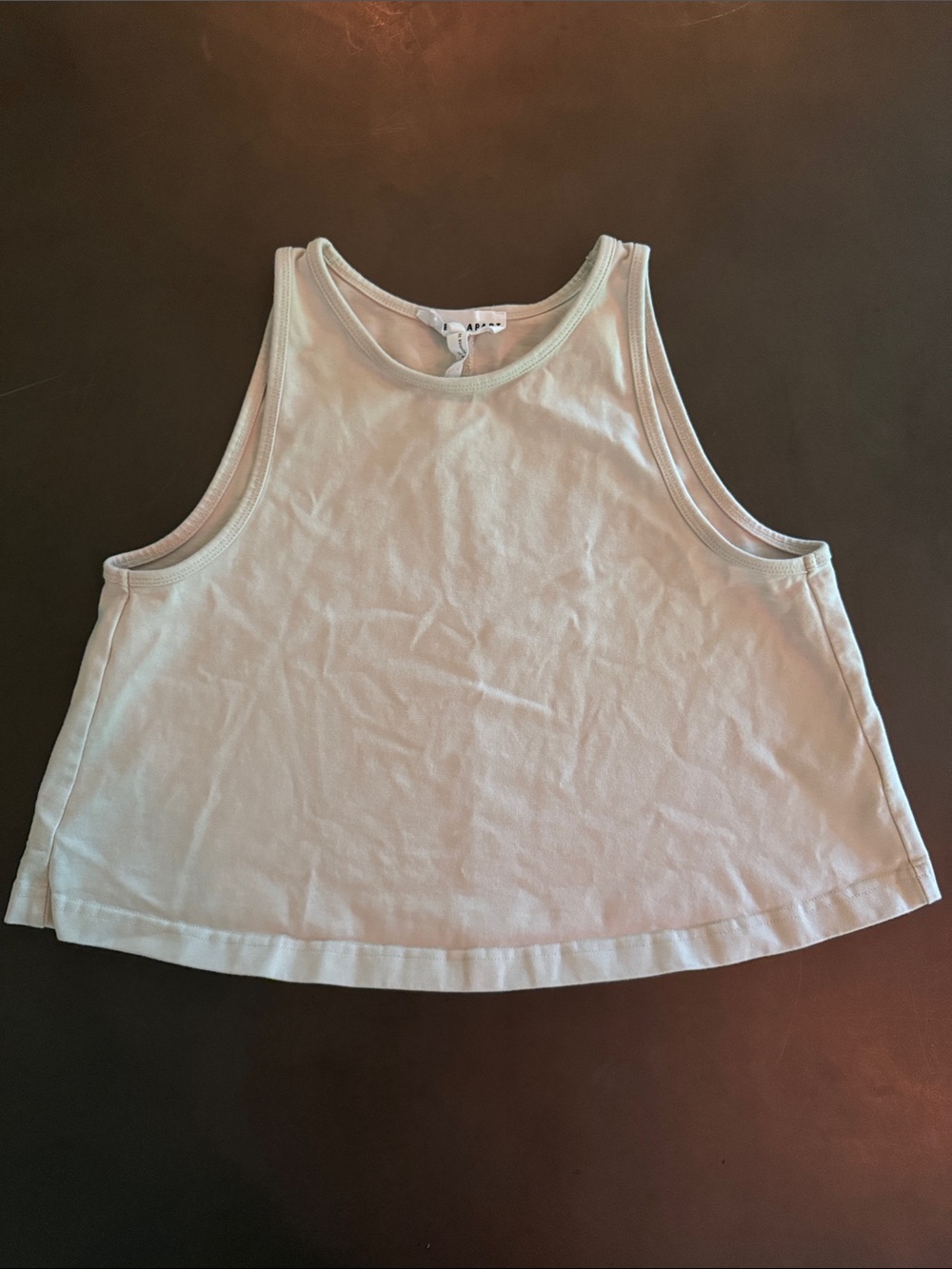 Cropped A-line Tank
